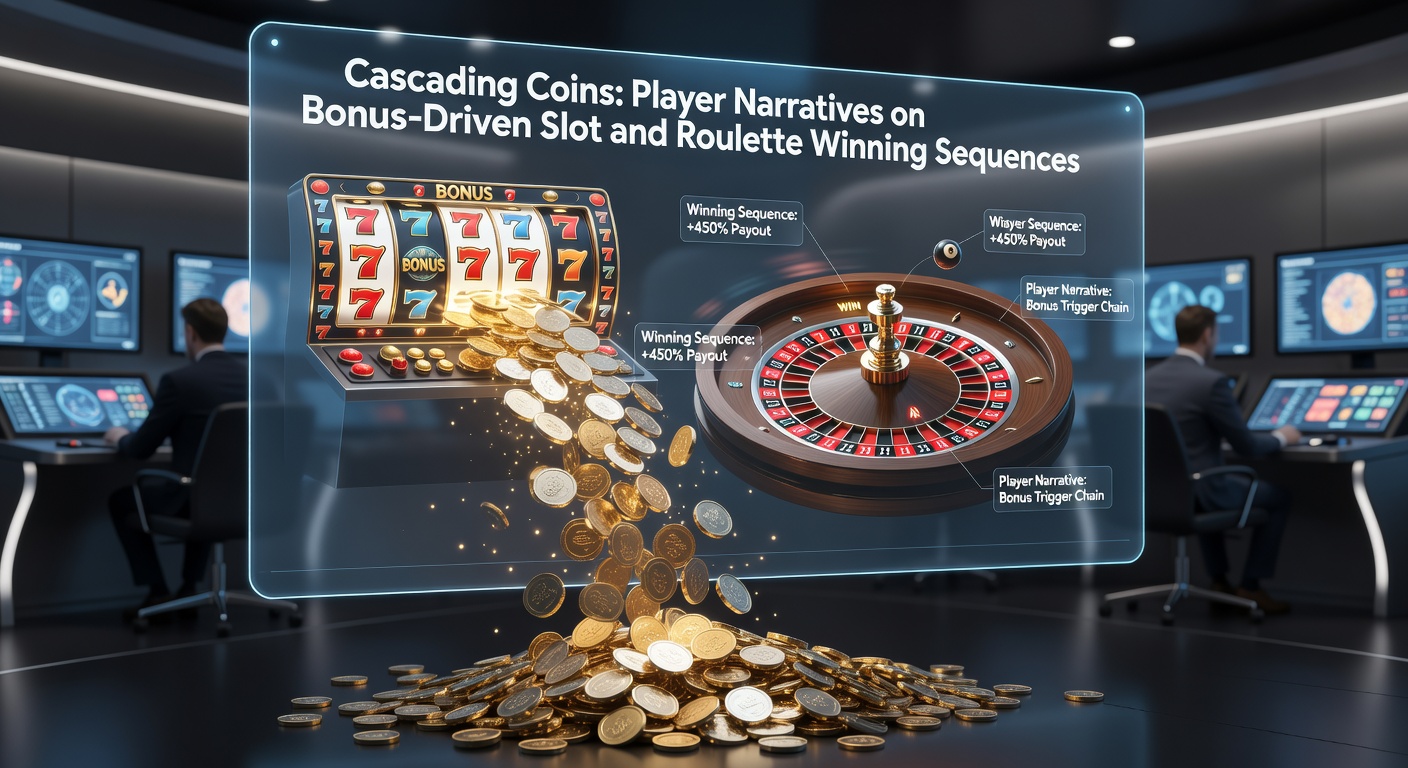 A player's hand stacking colorful chips on a roulette layout beside glowing slot bonus icons raining coins, capturing the transition from digital reels to live table action