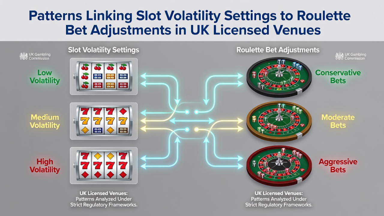 Slot machines and roulette tables in a UK licensed casino venue showing gaming floors