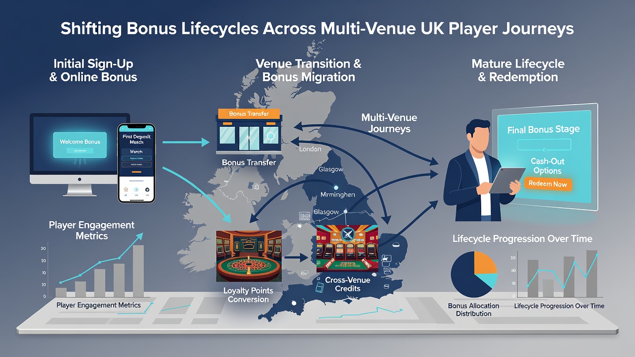 Analysis of bonus lifecycle stages in UK multi-venue player pathways