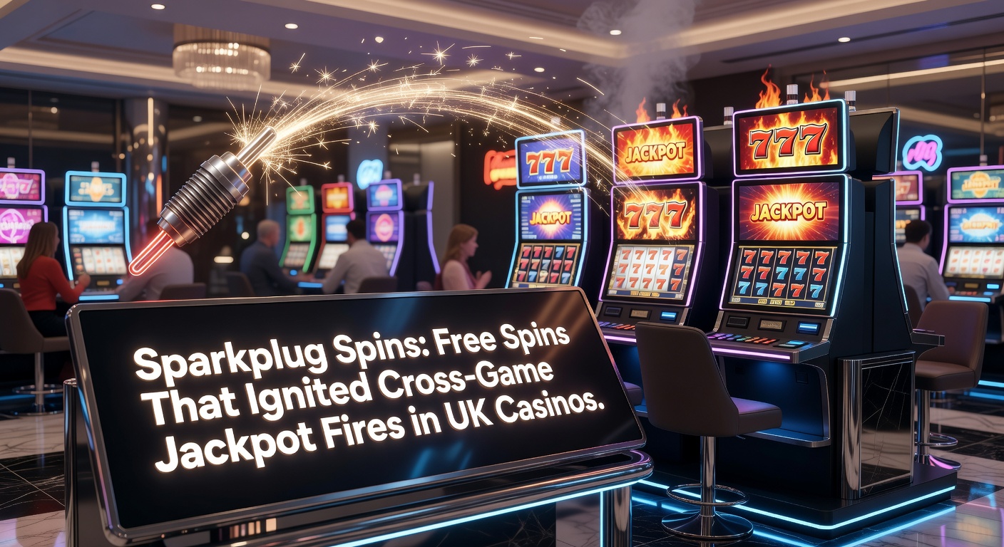Excited UK casino player celebrating a cross-game jackpot win from slot free spins linking to roulette wheel