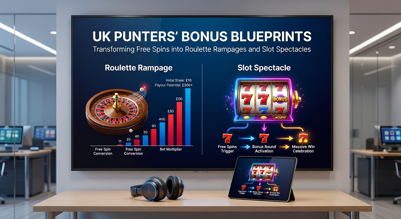 Dynamic roulette wheel spinning with chips stacked high, symbolizing bonus-fueled rampages